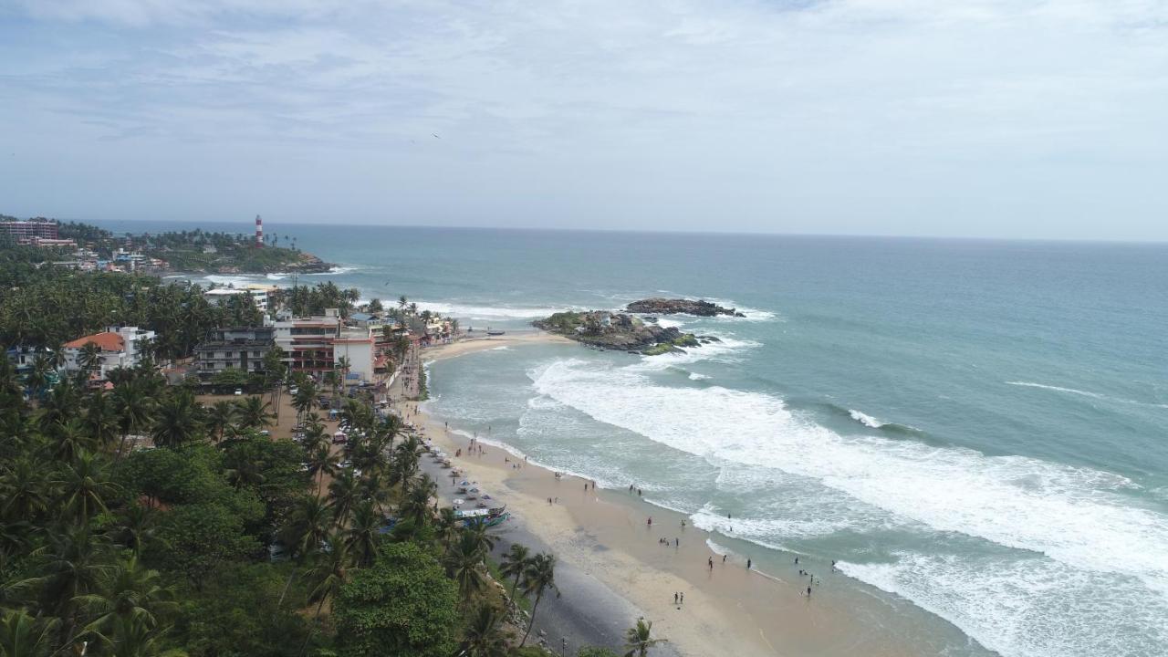 Getaway Beach Resort Kovalam Esterno foto